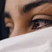 Sad Woman with face covered