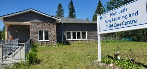 Front entrance of Emsdale child care