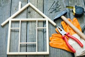 wooden house and tools