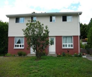 Front view of addie street family units