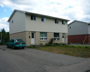 front view of william street family units